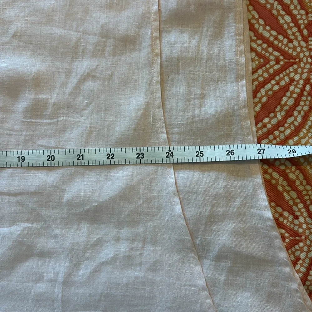 La Fixsun pale pink linen tunic EUC - Picture 8 of 10
